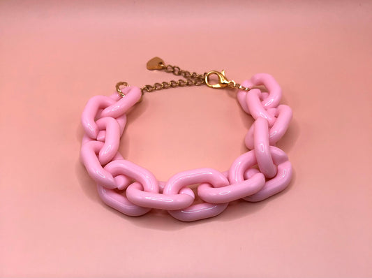 Bracelet « Lait Fraise »