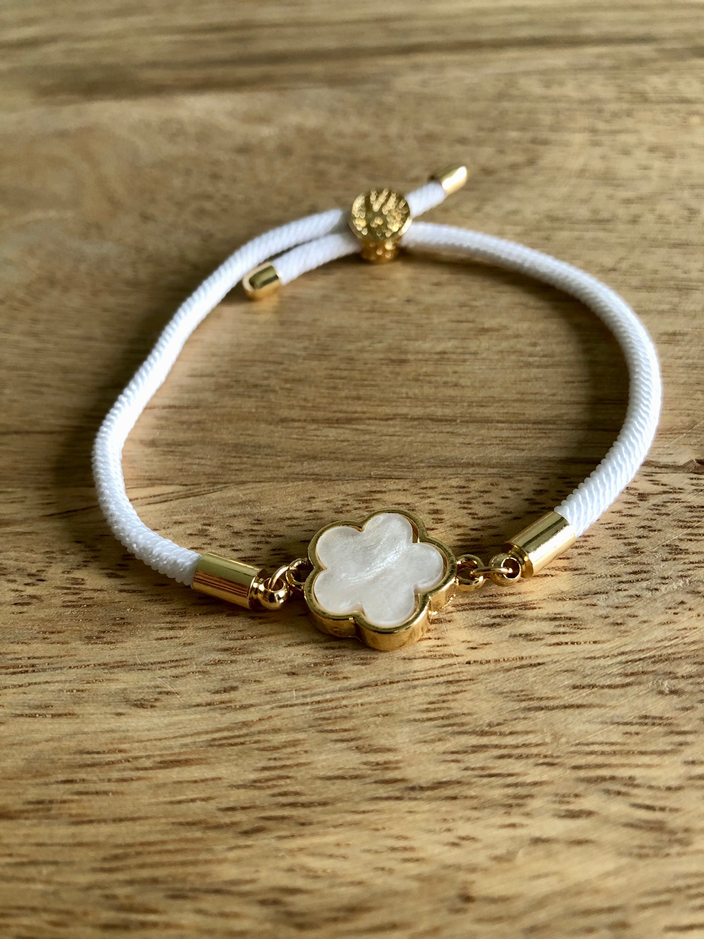 Bracelet Printemps - Blanc