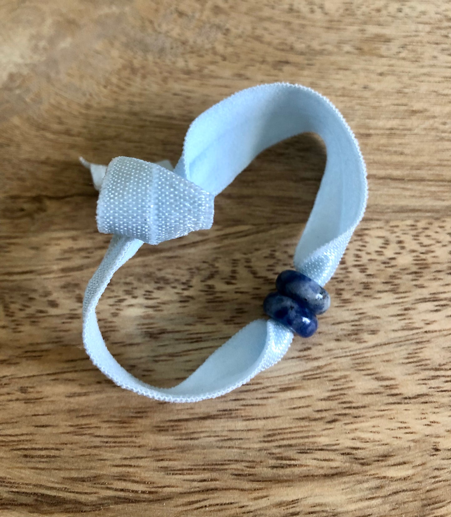 Bracelet Liberté en Jaspe Bleu