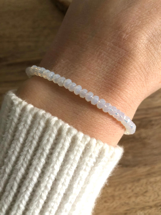 Bracelet Clarté en Opaline