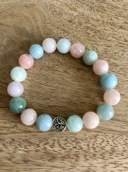 Bracelet Apaisement Affectif en Morganite