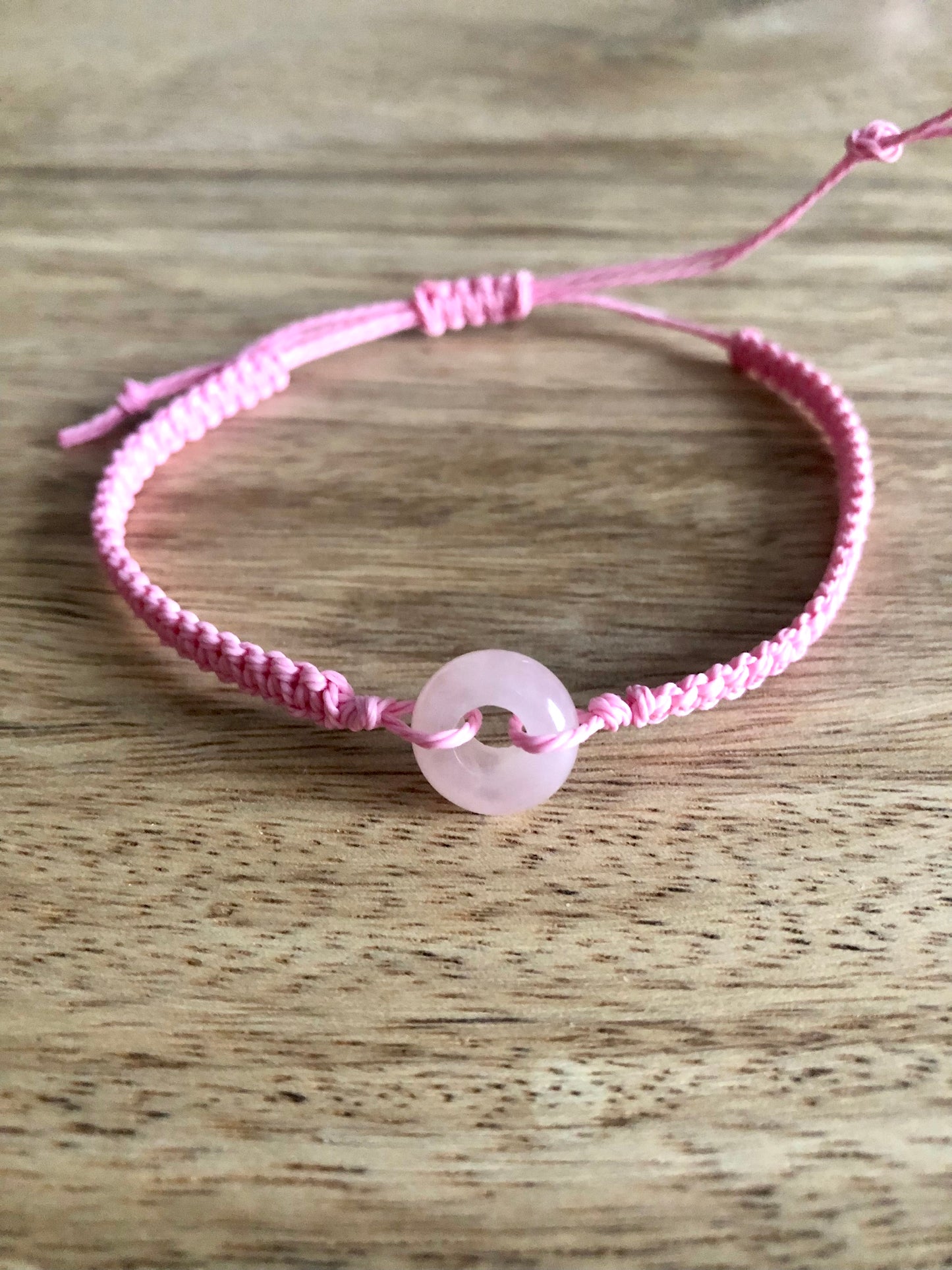 Bracelet Douceur en Quartz Rose