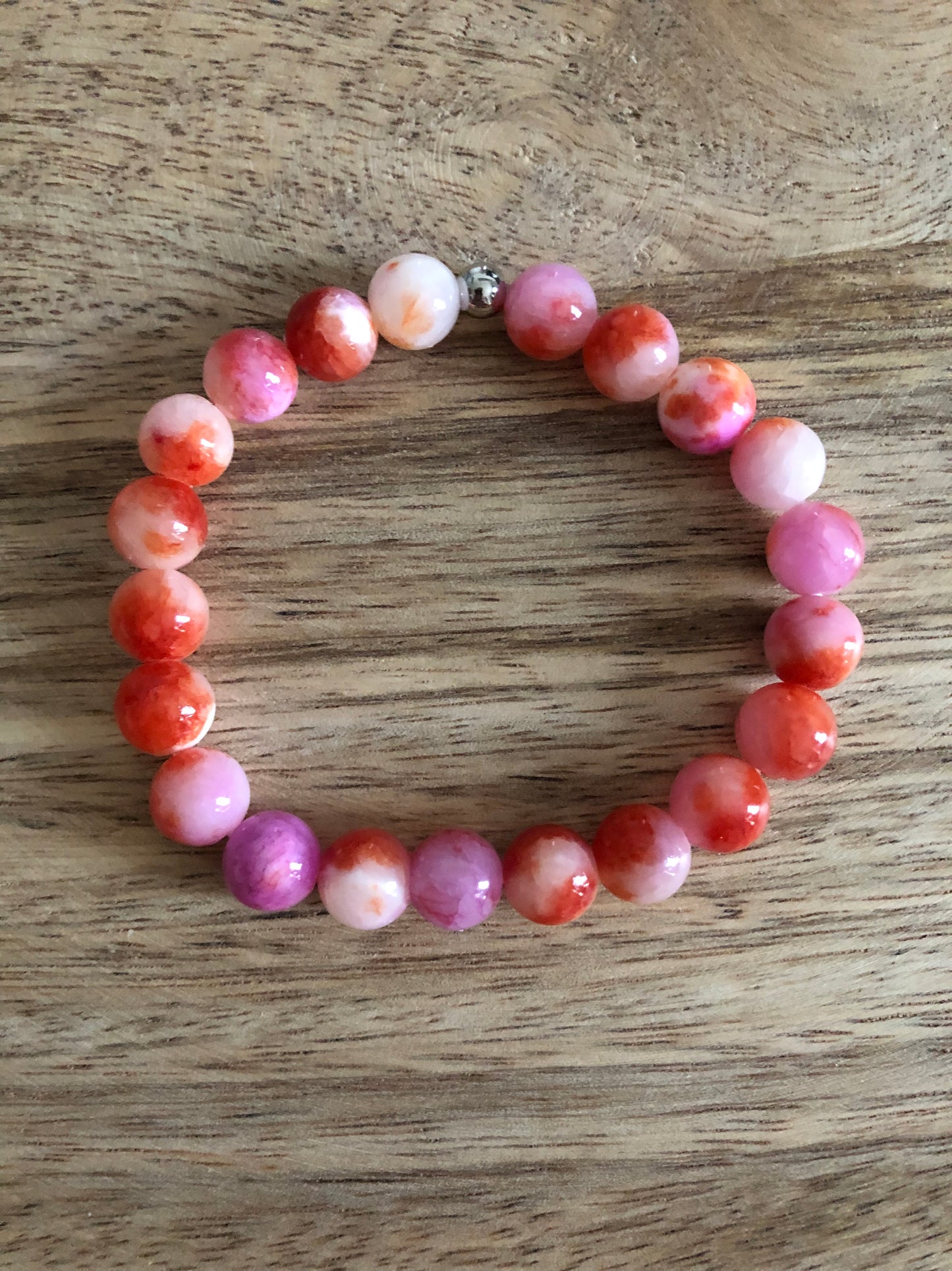 Bracelet Réussite et Abondance en Jaspe Rouge