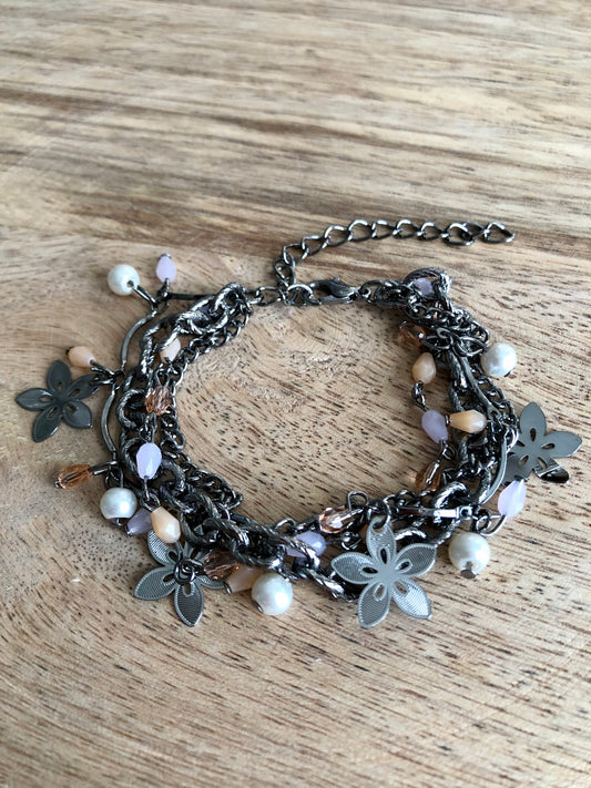 Bracelet « Fleurs d’Hiver »