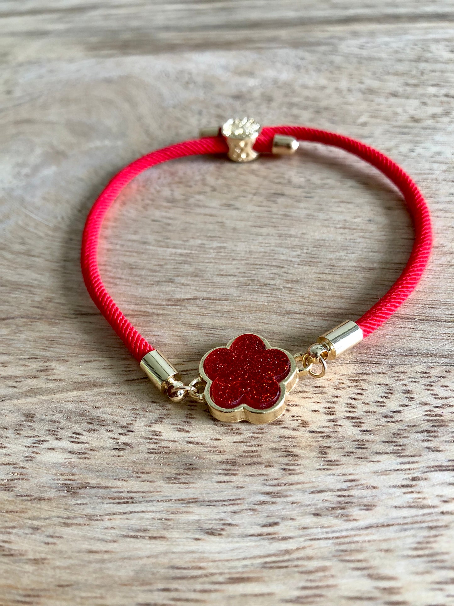 Bracelet Printemps - Rouge