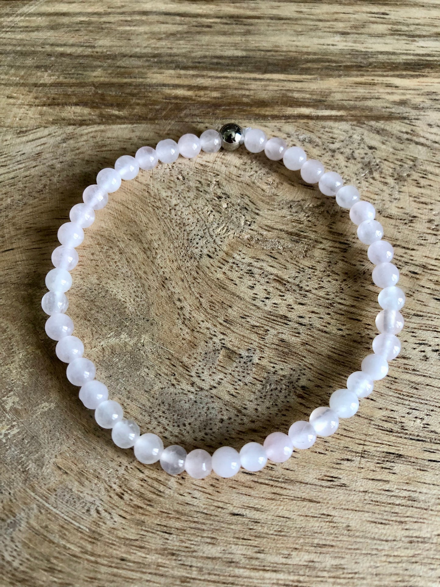 Bracelet Douceur en Quartz Rose