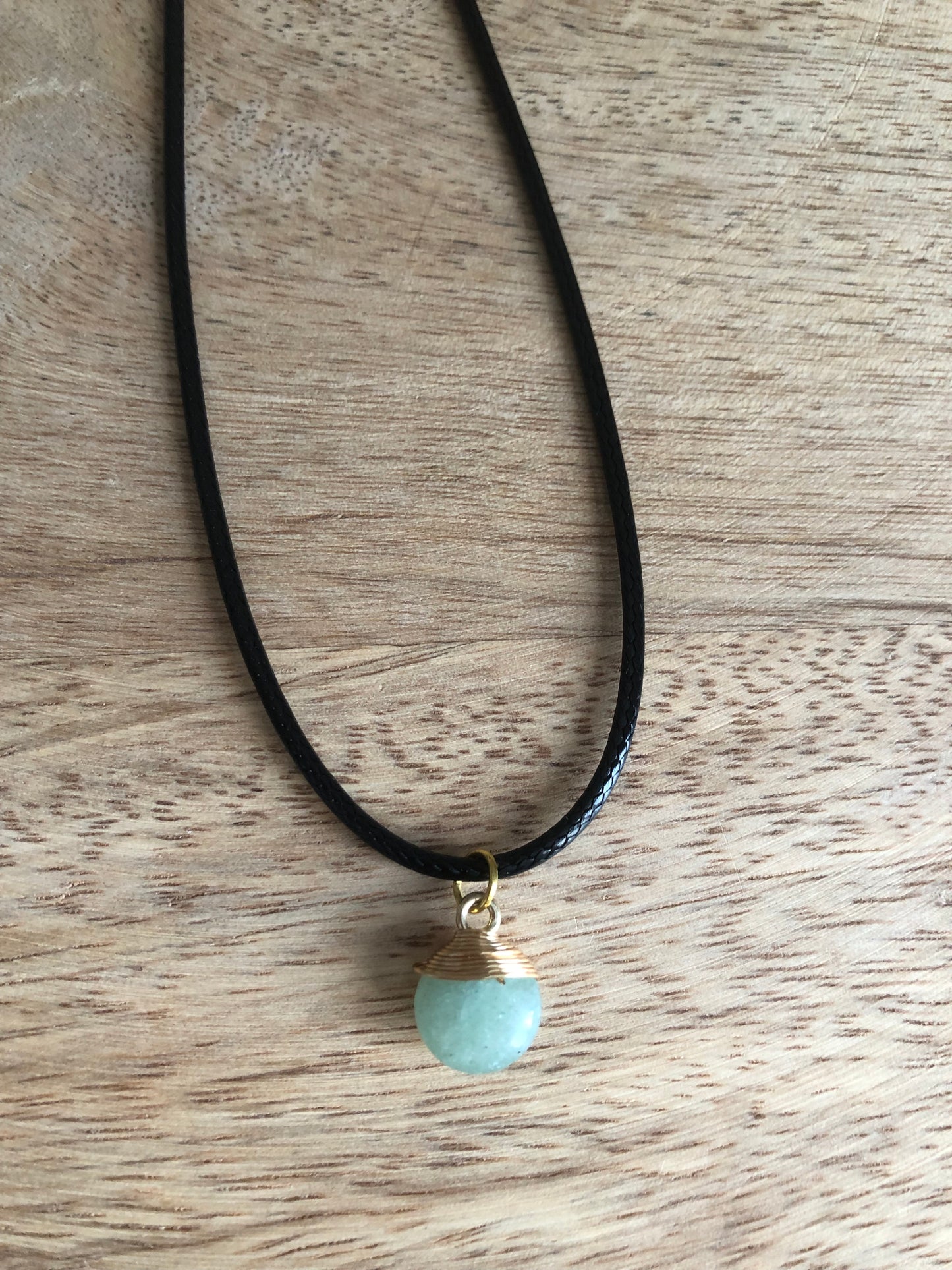 Collier Patience en Aventurine Verte