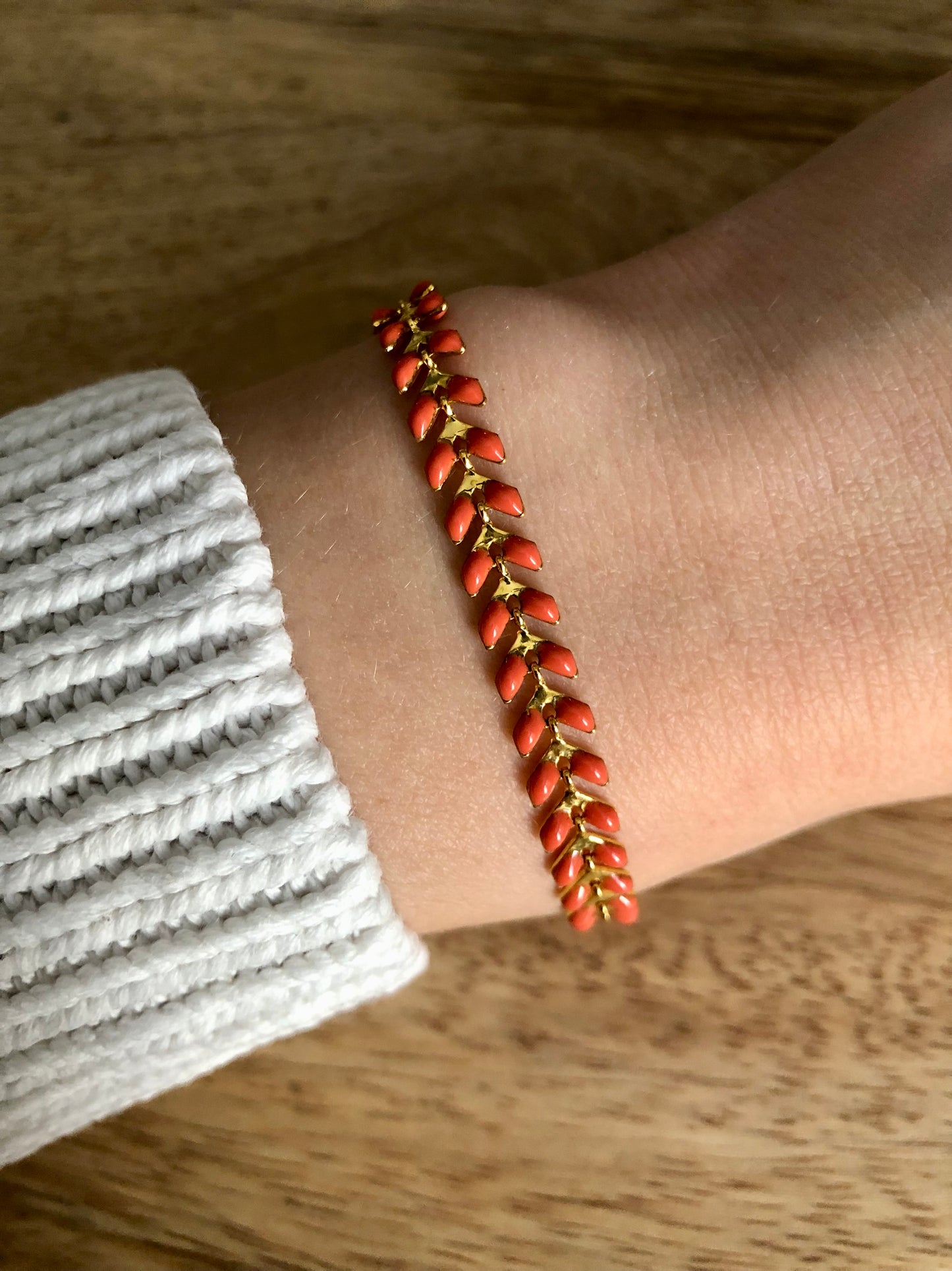 Bracelet Mille Pattes - Rouille