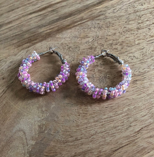 Boucles d’Oreilles Sirène - Arc en Ciel