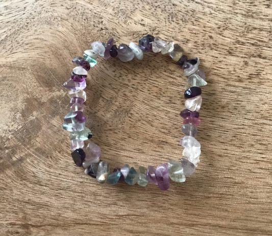 Bracelet Réflexion en Fluorite