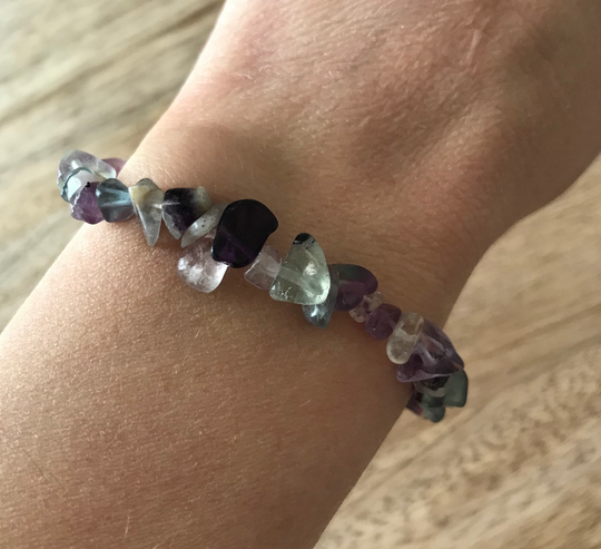 Bracelet Réflexion en Fluorite