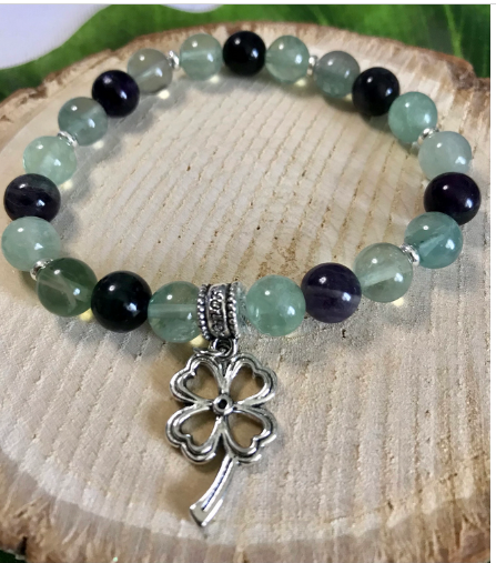 Bracelet Réflexion en Fluorite