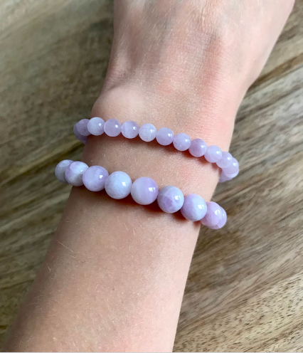 Bracelet Tendresse en Kunzite