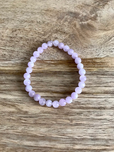 Bracelet Tendresse en Kunzite