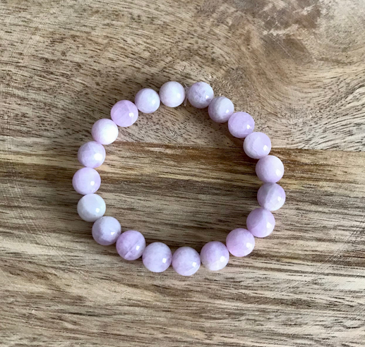 Bracelet Tendresse en Kunzite