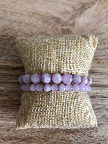 Bracelet Tendresse en Kunzite