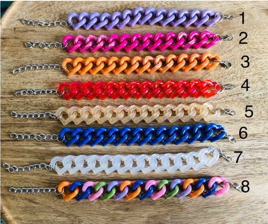 Bracelets Maillons « Hearts »