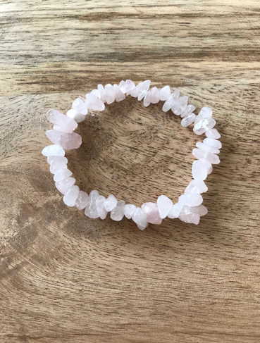 Bracelet Douceur en Quartz Rose