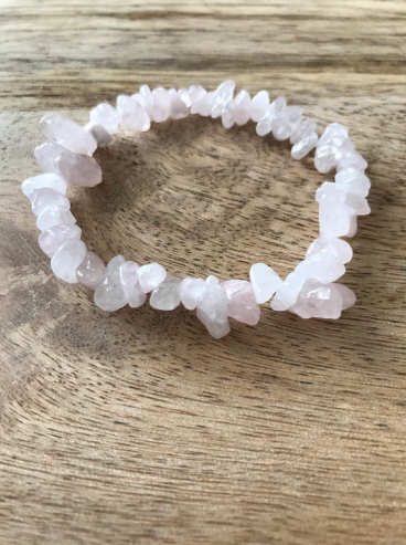 Bracelet Douceur en Quartz Rose