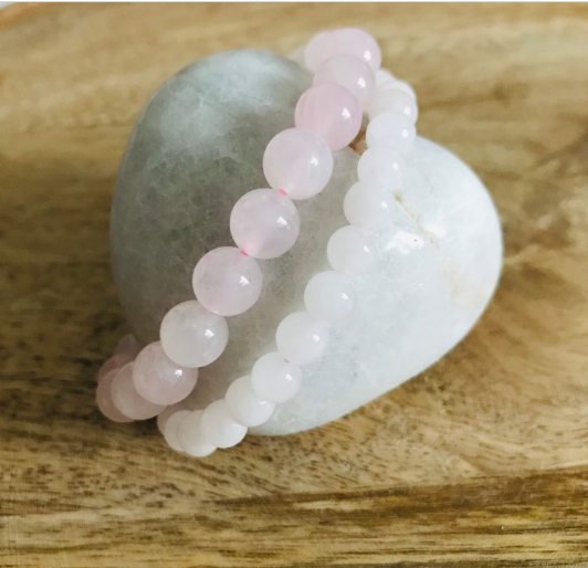 Bracelet Douceur en Quartz Rose