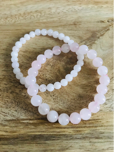 Bracelet Douceur en Quartz Rose