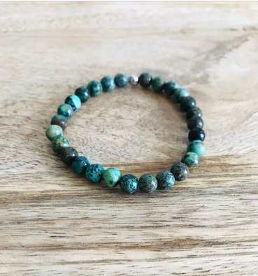 Bracelet Ouverture d'Esprit en Turquoise Africaine